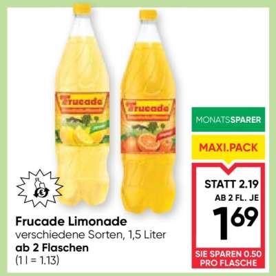 FRUCADE LIMONADE