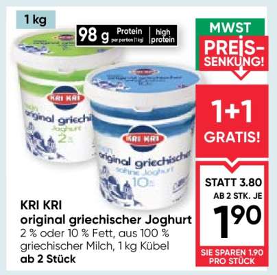 Kri Kri Original Griechischer Joghurt