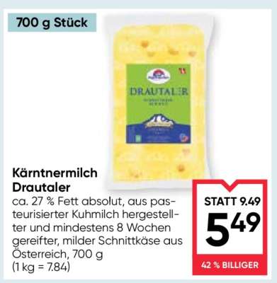 Kärntnermilch Drautaler