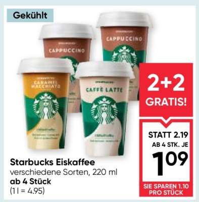 Starbucks Eiskaffee