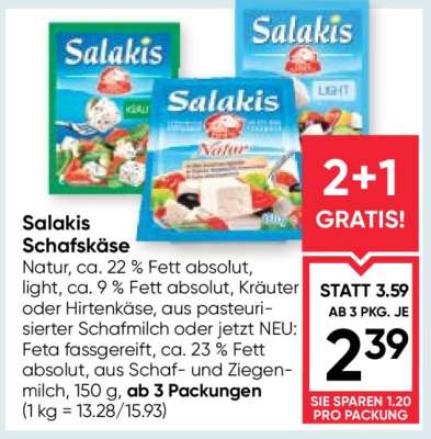 Salakis Schafskäse