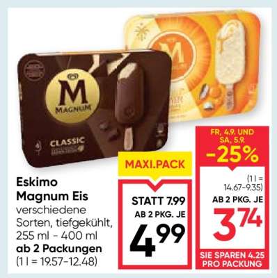 Eskimo Magnum Eis