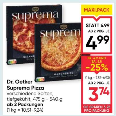 Dr. Oetker Suprema Pizza