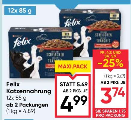 Felix Katzennahrung
