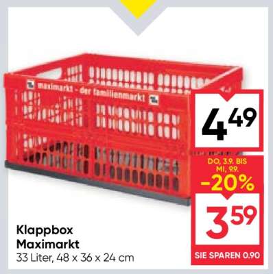 Klappbox