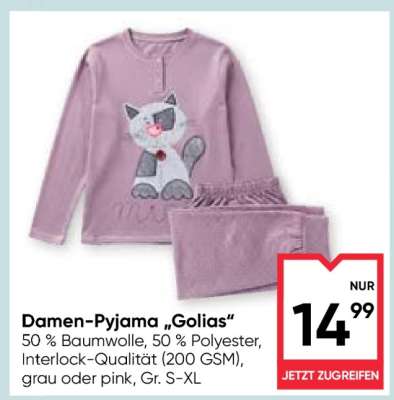 Damen-Pyjama „Golias“