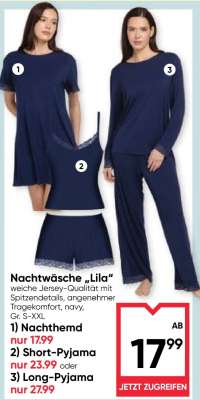 Nachtwäsche „Lila“