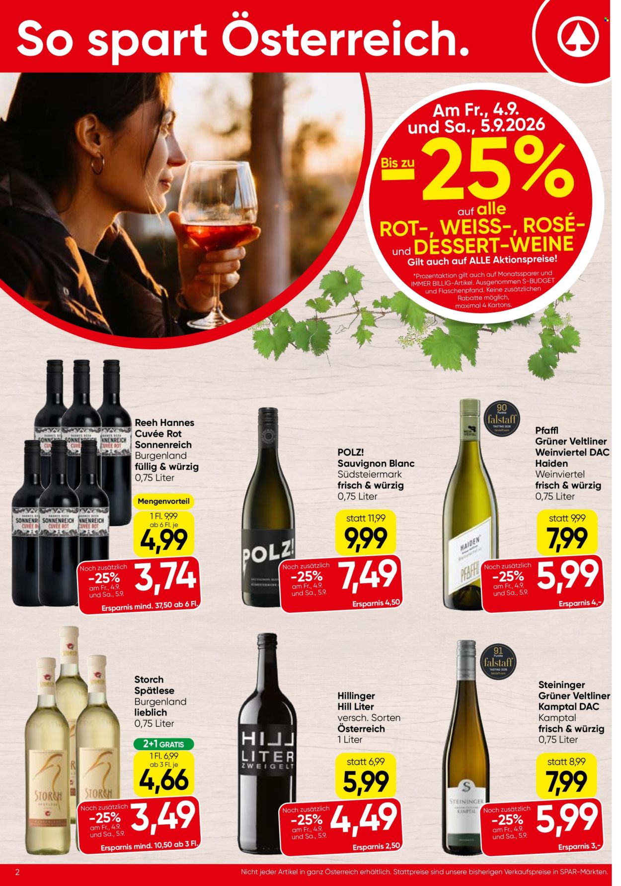 Angebote SPAR - 3.9.2026 - 9.9.2026. Seite 2