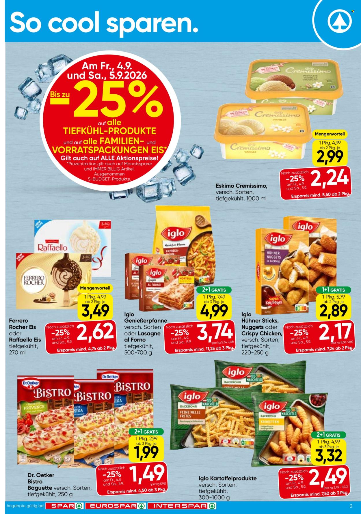 Angebote SPAR - 3.9.2026 - 9.9.2026. Seite 3