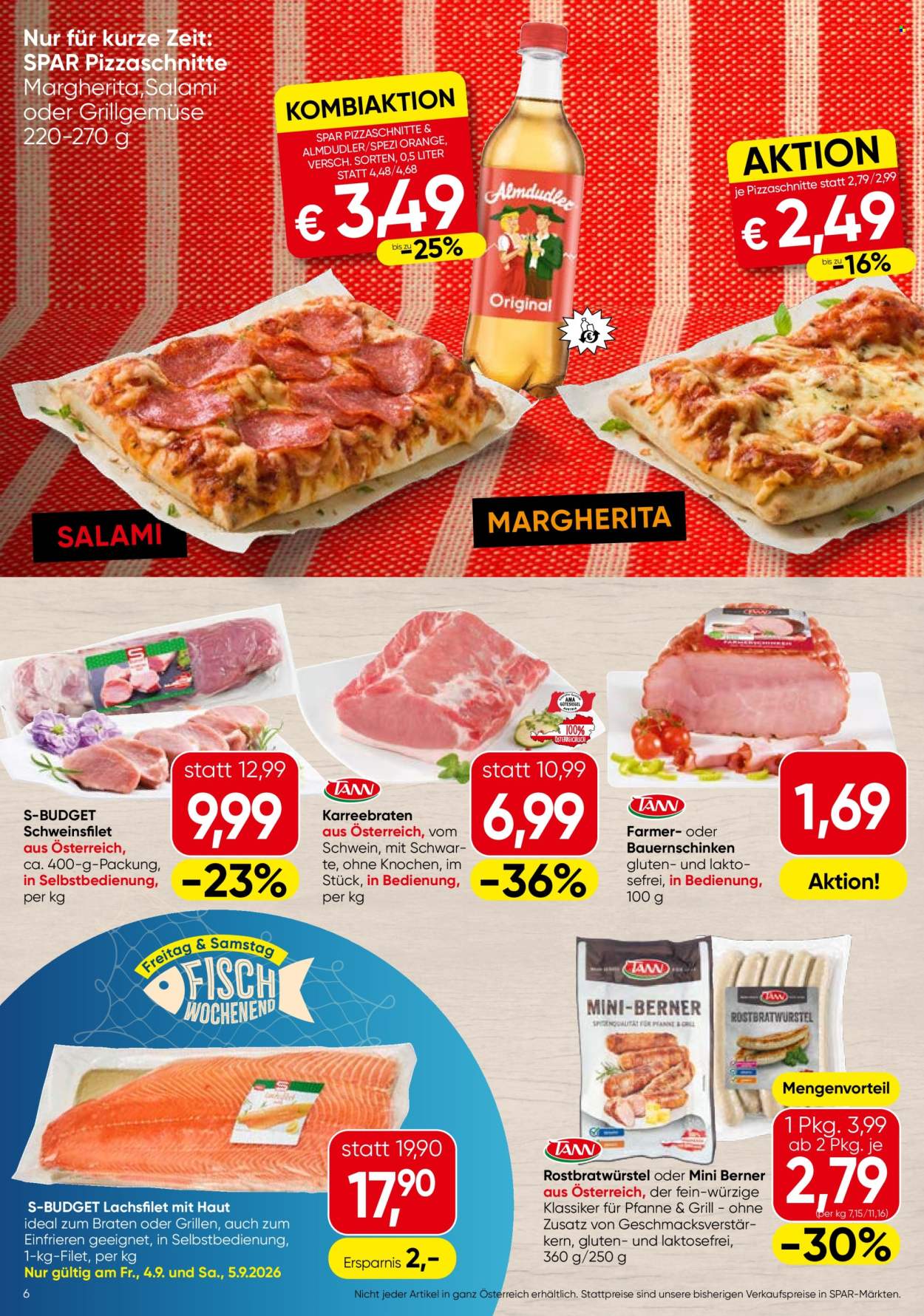 Angebote SPAR - 3.9.2026 - 9.9.2026. Seite 6