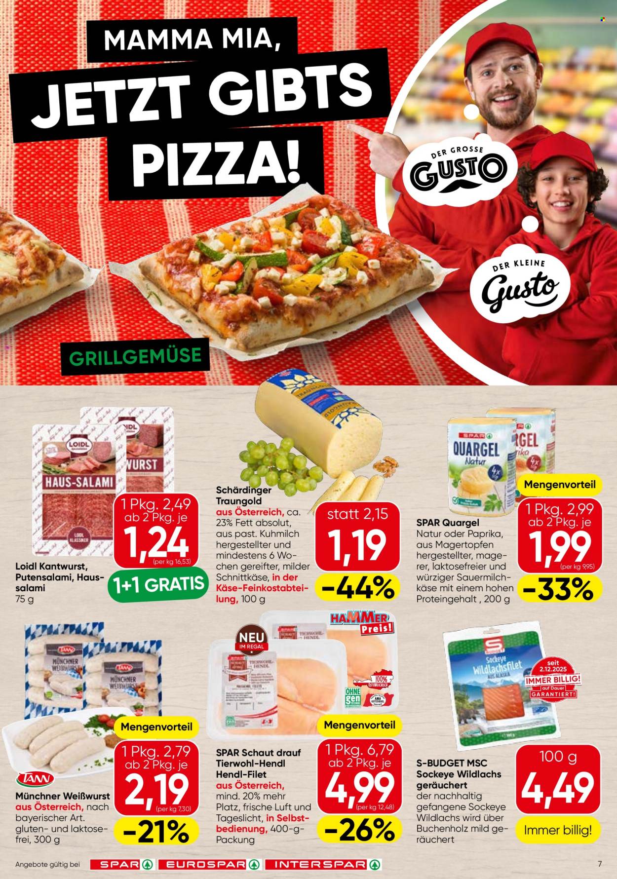 Angebote SPAR - 3.9.2026 - 9.9.2026. Seite 7