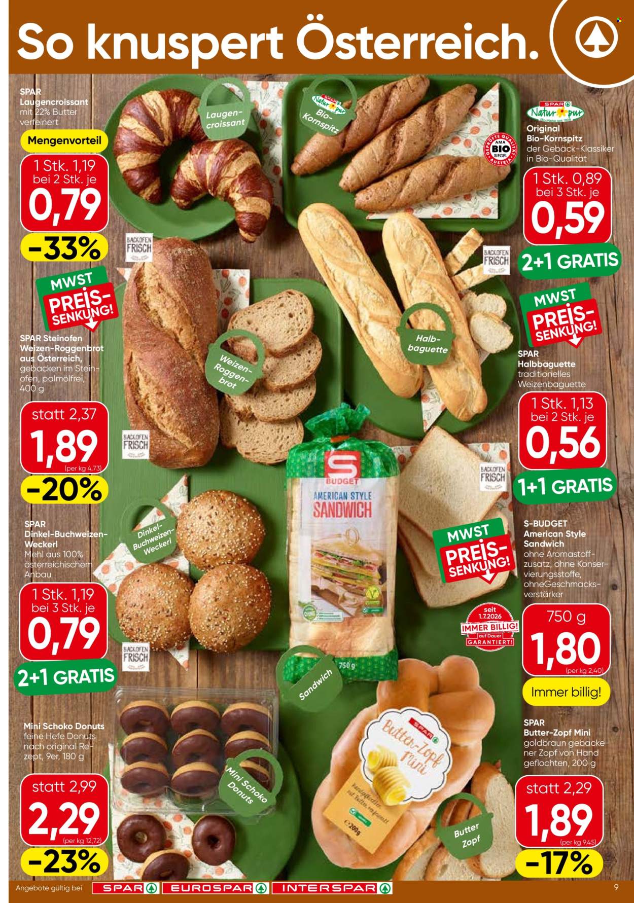 Angebote SPAR - 3.9.2026 - 9.9.2026. Seite 9