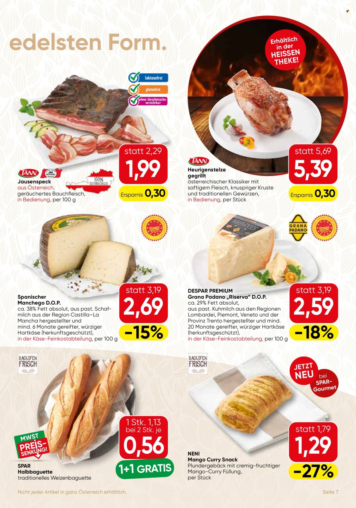 Angebote SPAR - 27.8.2026 - 9.9.2026. Seite 7