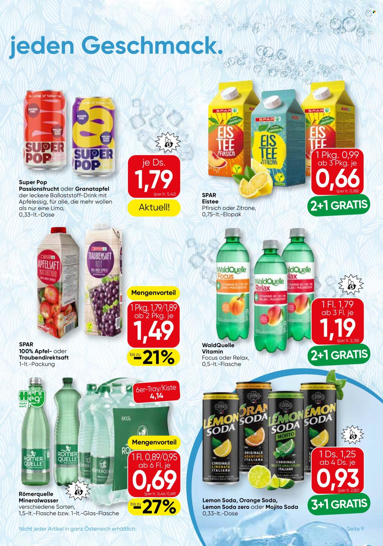 Angebote SPAR - 27.8.2026 - 9.9.2026. Seite 9