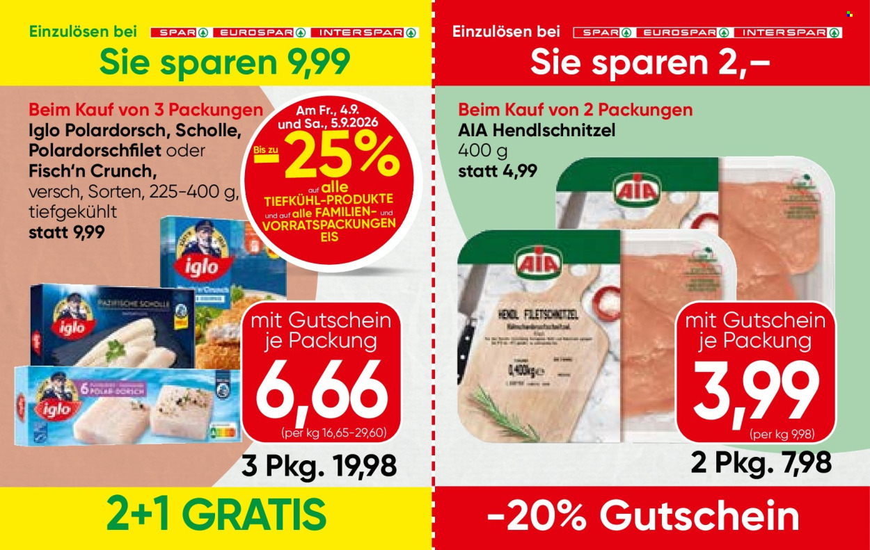 Angebote EUROSPAR - 3.9.2026 - 23.9.2026. Seite 4