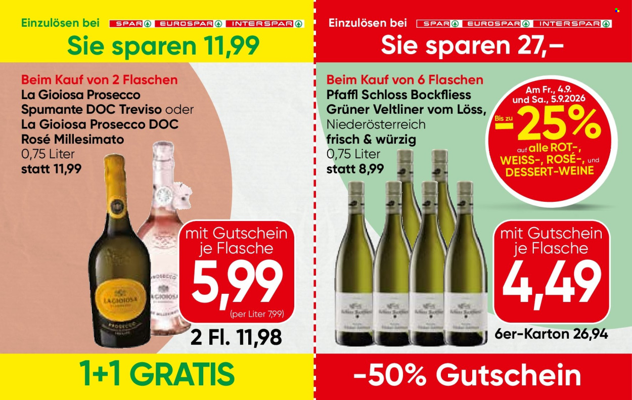 Angebote SPAR - 3.9.2026 - 23.9.2026. Seite 8