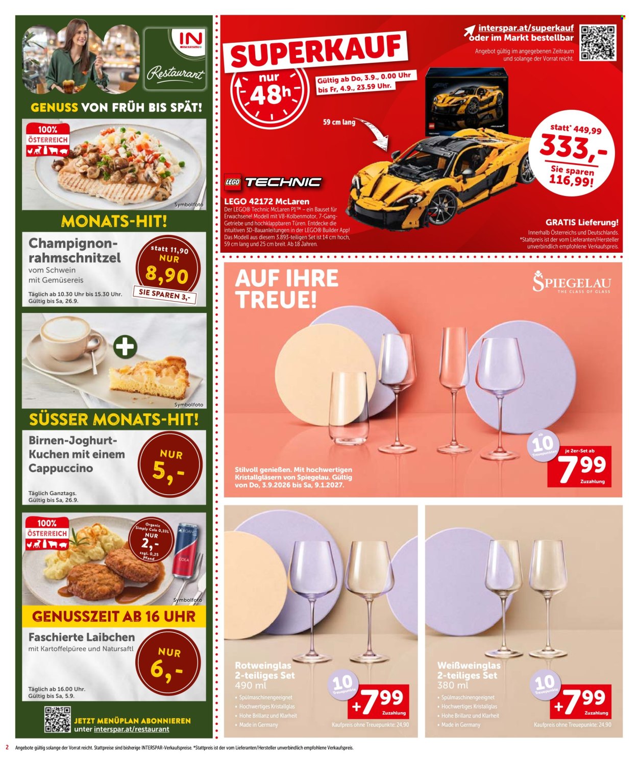 Angebote INTERSPAR - 3.9.2026 - 9.9.2026. Seite 2