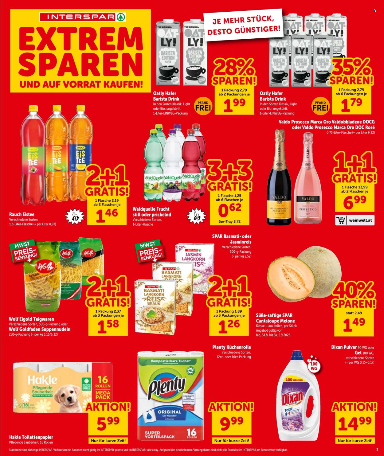 Angebote INTERSPAR - 3.9.2026 - 9.9.2026. Seite 3