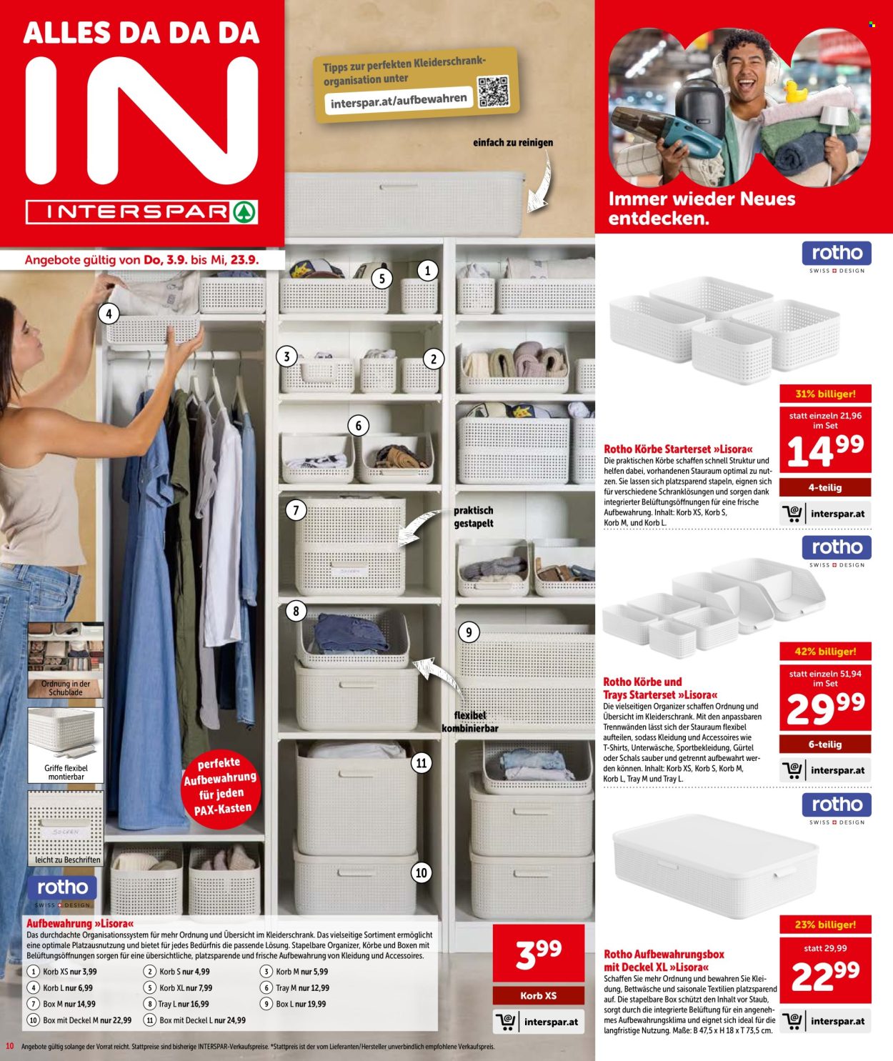 Angebote INTERSPAR - 3.9.2026 - 9.9.2026. Seite 11