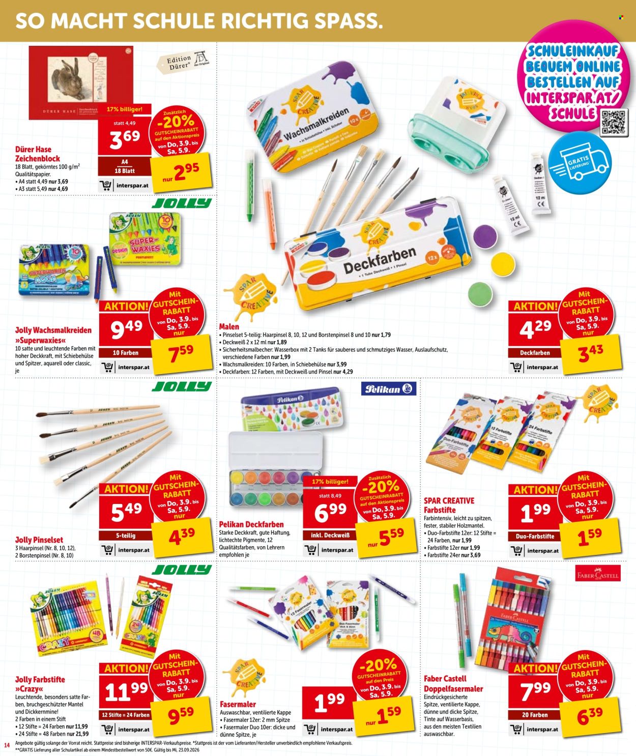 Angebote INTERSPAR - 3.9.2026 - 9.9.2026. Seite 15