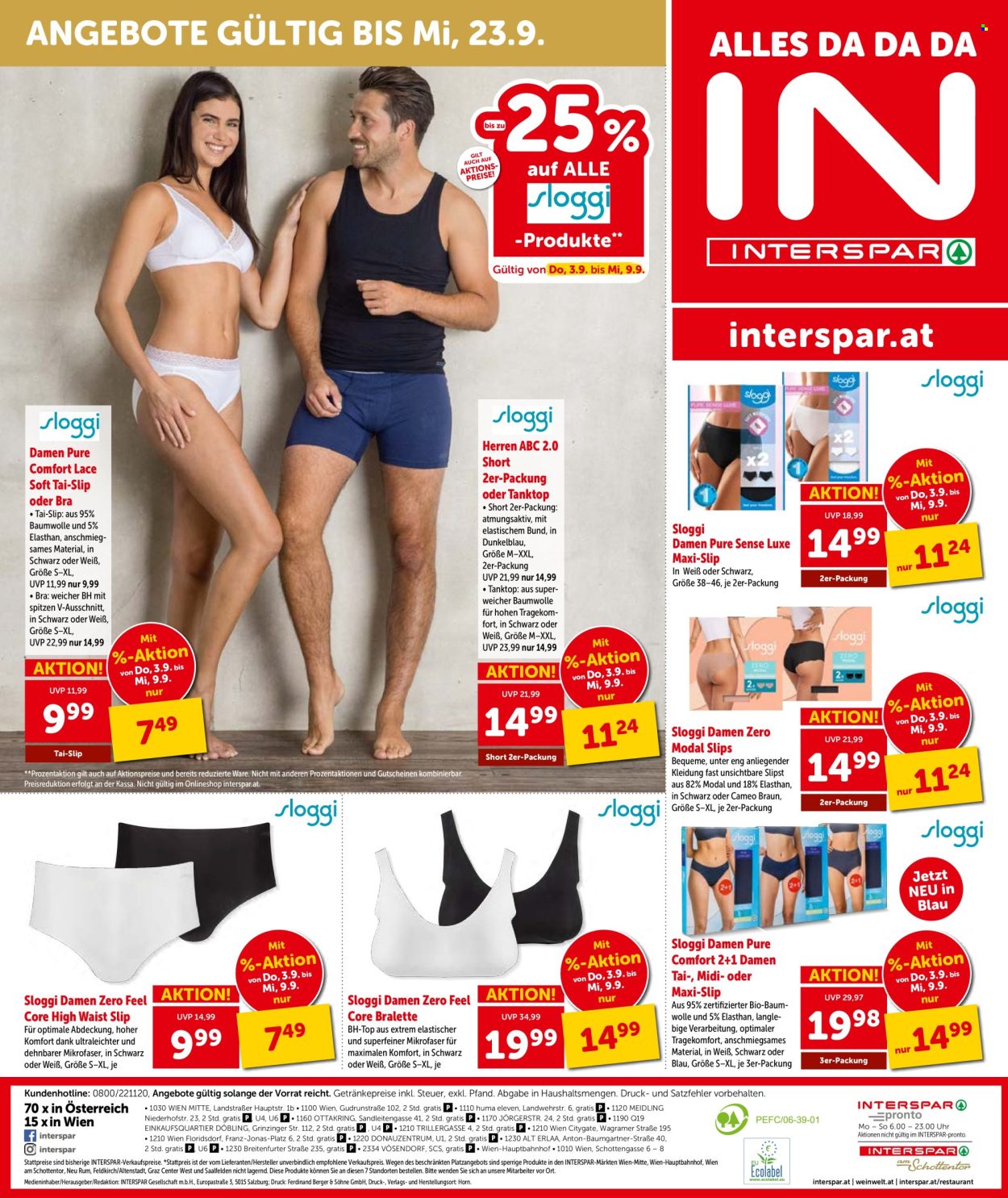 Angebote INTERSPAR - 3.9.2026 - 9.9.2026. Seite 17