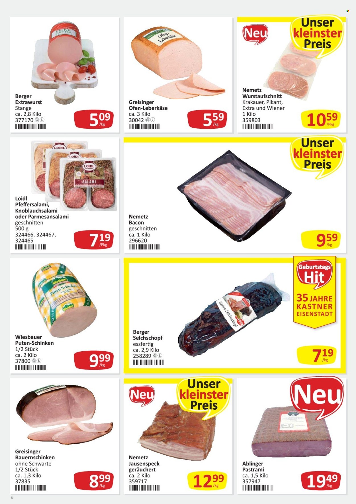 Angebote KASTNER - 7.9.2026 - 19.9.2026. Seite 8