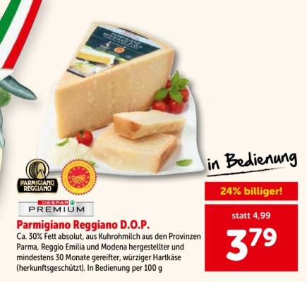 Parmigiano Reggiano D.O.P.