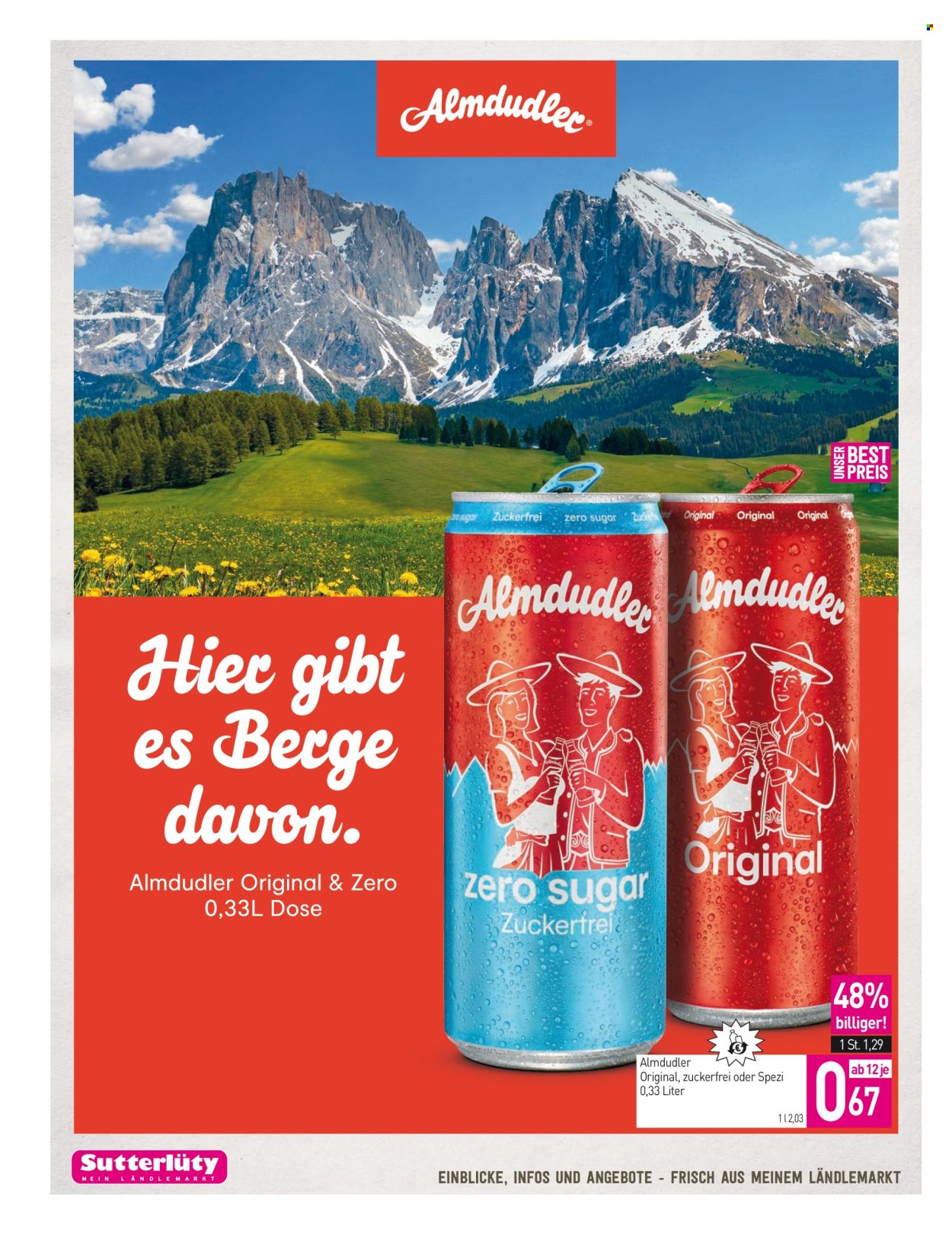 Angebote Sutterlüty - 3.9.2026 - 8.9.2026. Seite 12