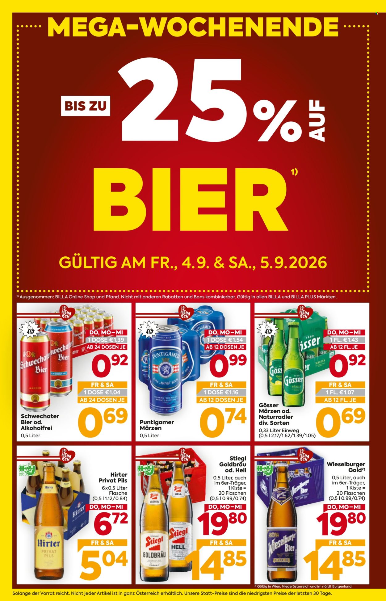 Angebote Billa - 3.9.2026 - 9.9.2026. Seite 2