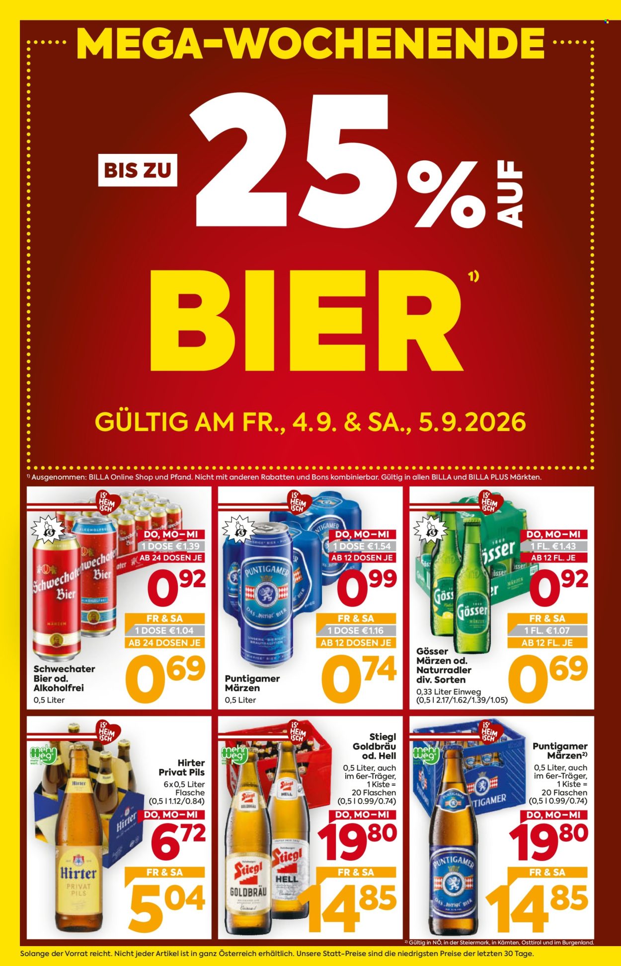Angebote Billa - 3.9.2026 - 9.9.2026. Seite 2