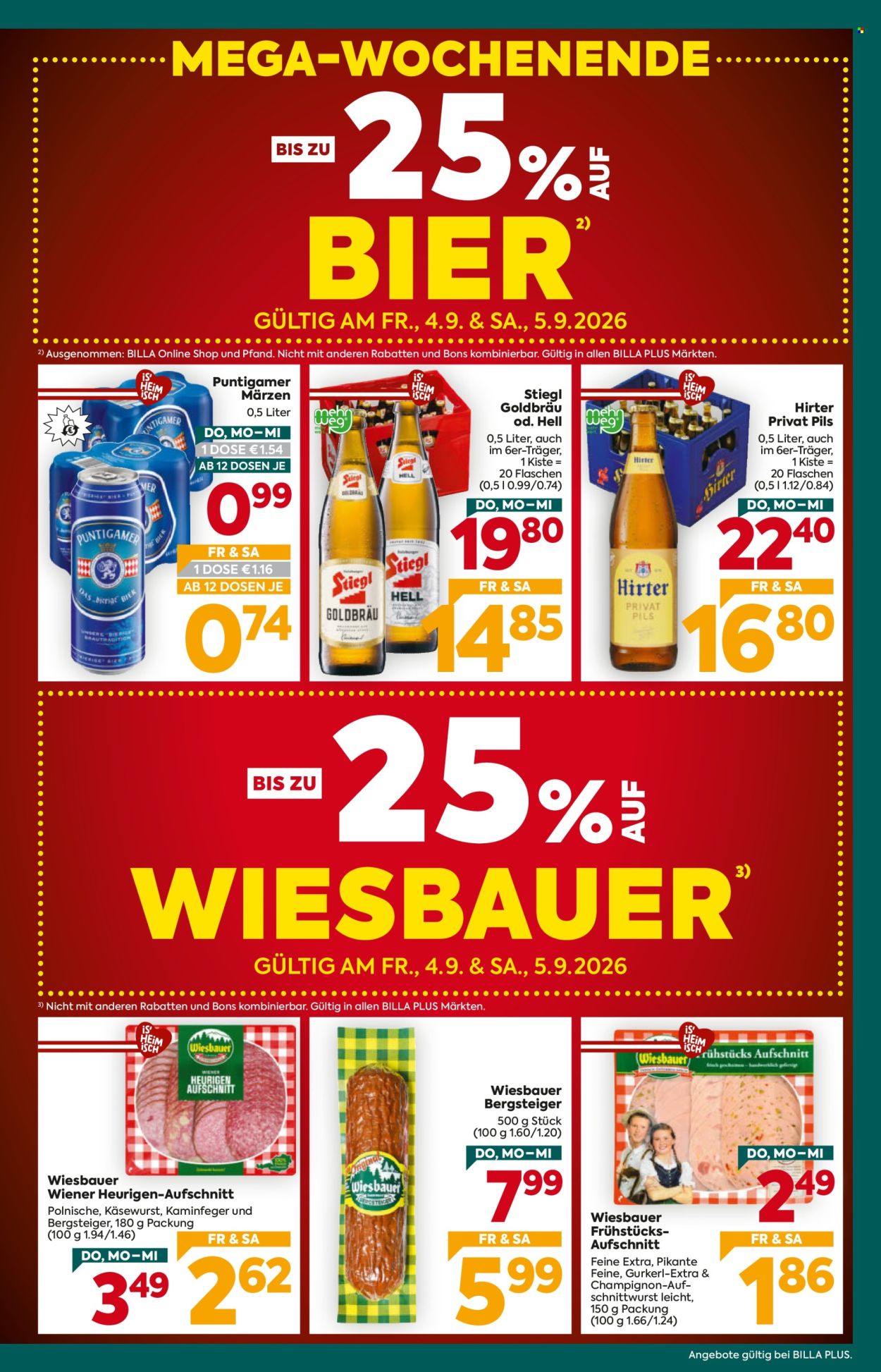 Angebote Billa Plus - 3.9.2026 - 9.9.2026. Seite 3