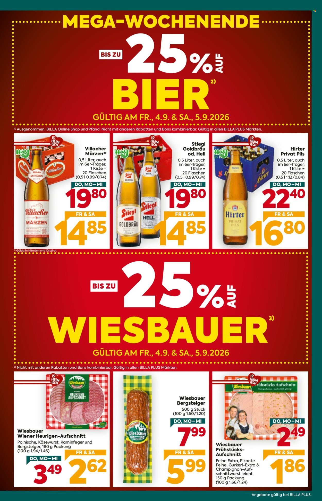 Angebote Billa Plus - 3.9.2026 - 9.9.2026. Seite 3