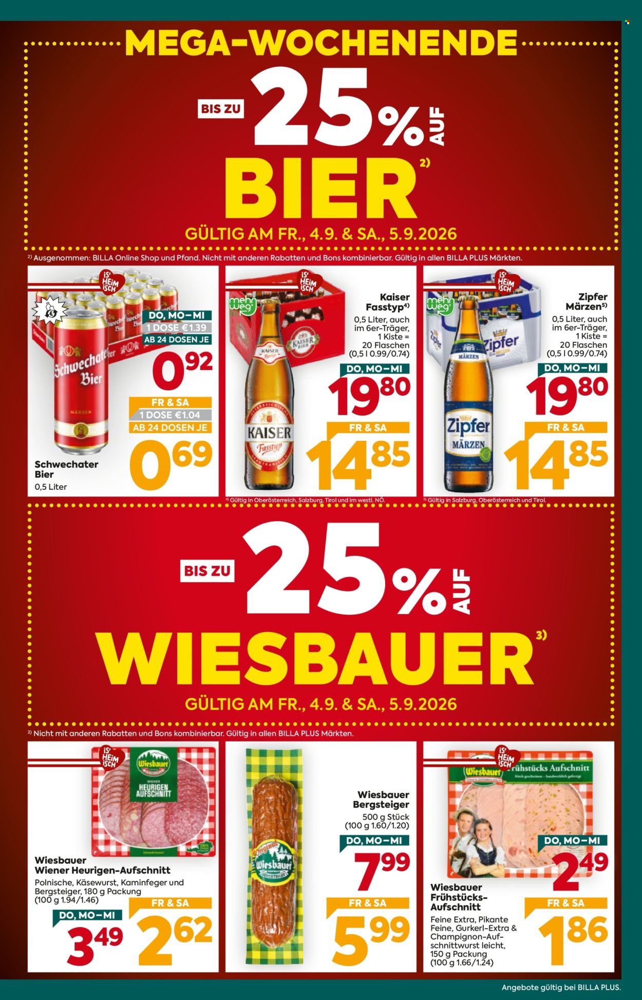 Angebote Billa Plus - 3.9.2026 - 9.9.2026. Seite 3