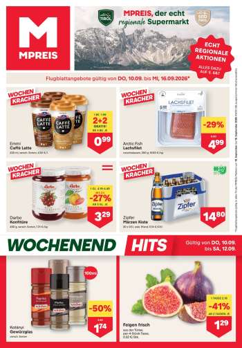 Angebote MPREIS - 10.9.2026 - 16.9.2026.