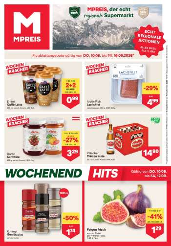 Angebote MPREIS - 10.9.2026 - 16.9.2026.