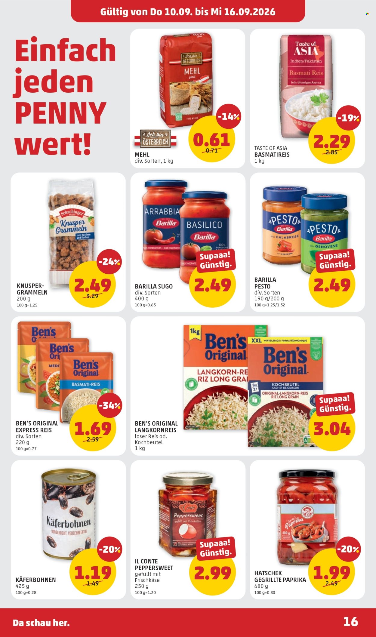 Angebote Penny - 10.9.2026 - 16.9.2026. Seite 16