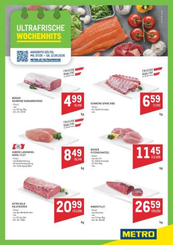 Angebote Metro - 7.9.2026 - 12.9.2026.