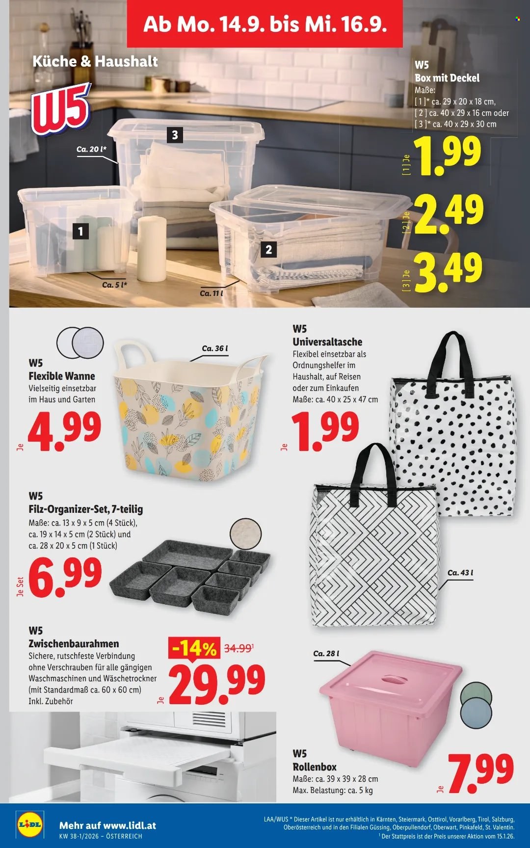 Angebote Lidl - 10.9.2026 - 16.9.2026. Seite 35