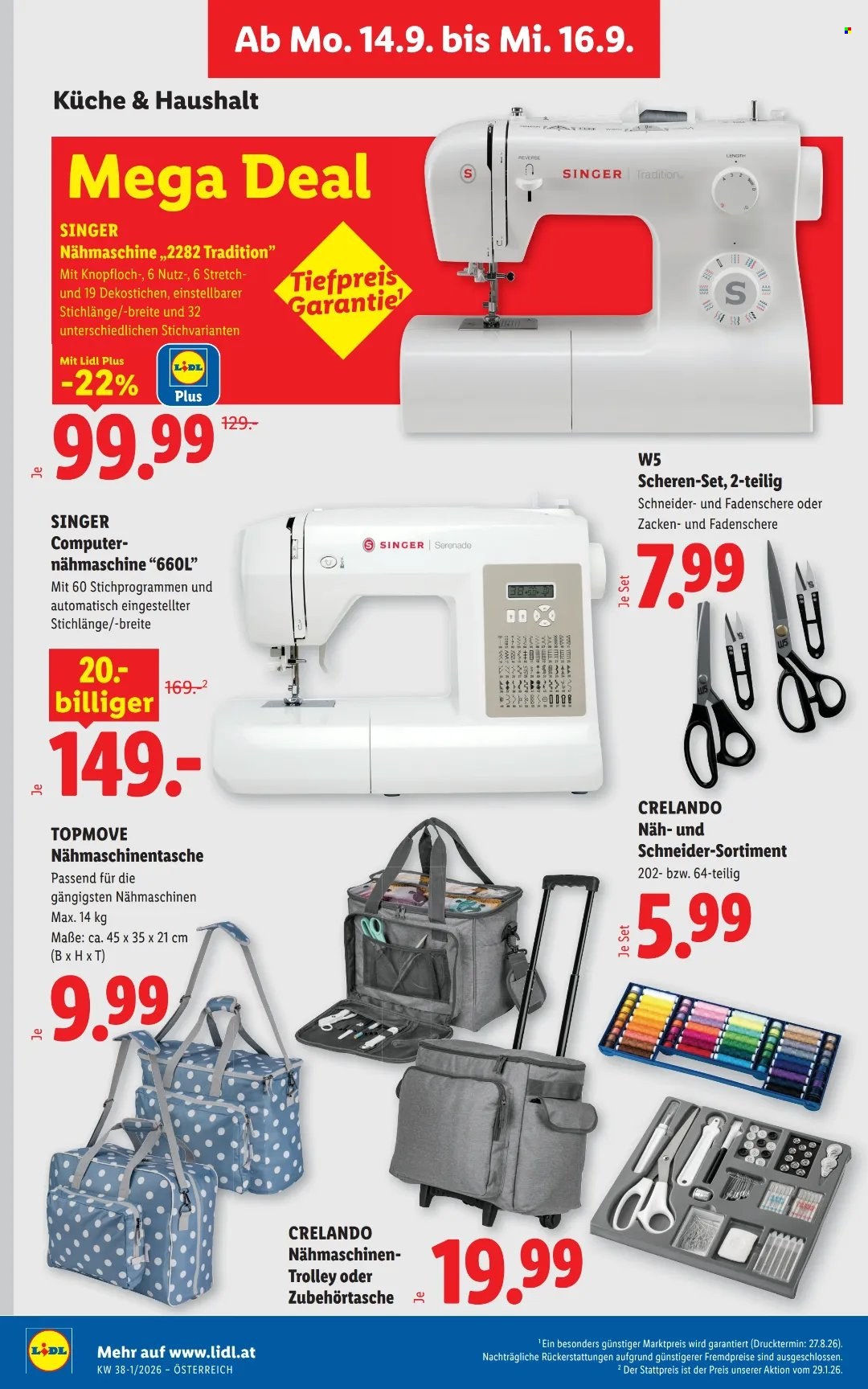 Angebote Lidl - 10.9.2026 - 16.9.2026. Seite 37