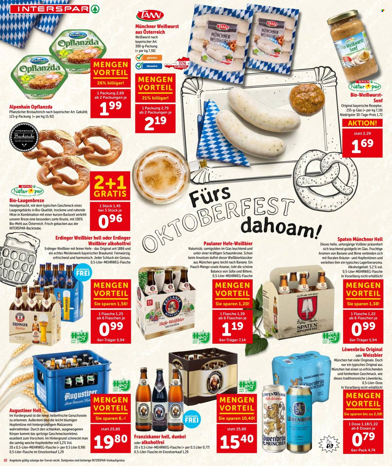 Angebote INTERSPAR - 10.9.2026 - 23.9.2026. Seite 10