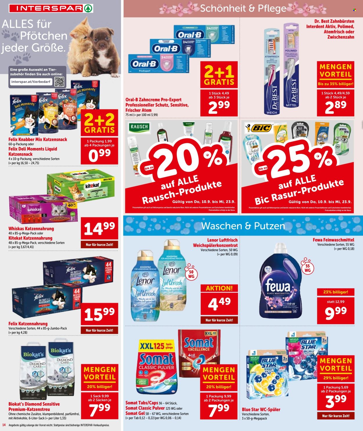 Angebote INTERSPAR - 10.9.2026 - 23.9.2026. Seite 14