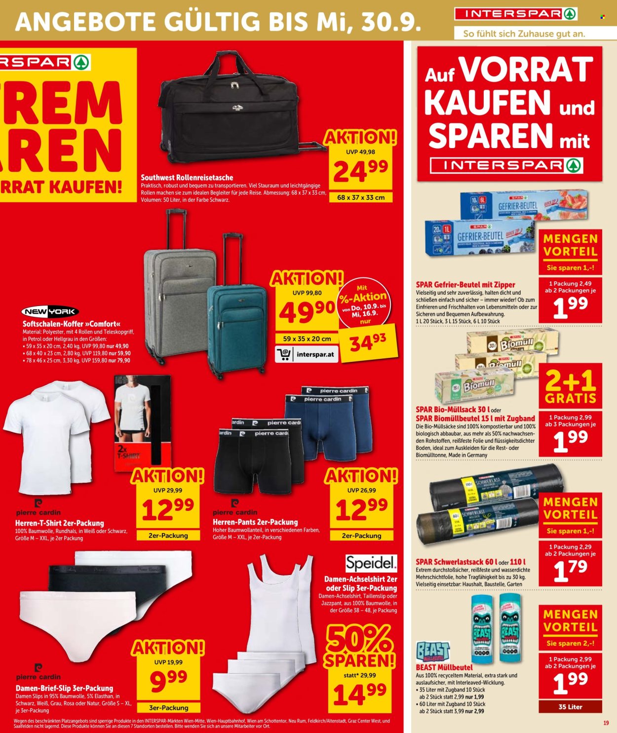 Angebote INTERSPAR - 10.9.2026 - 23.9.2026. Seite 19