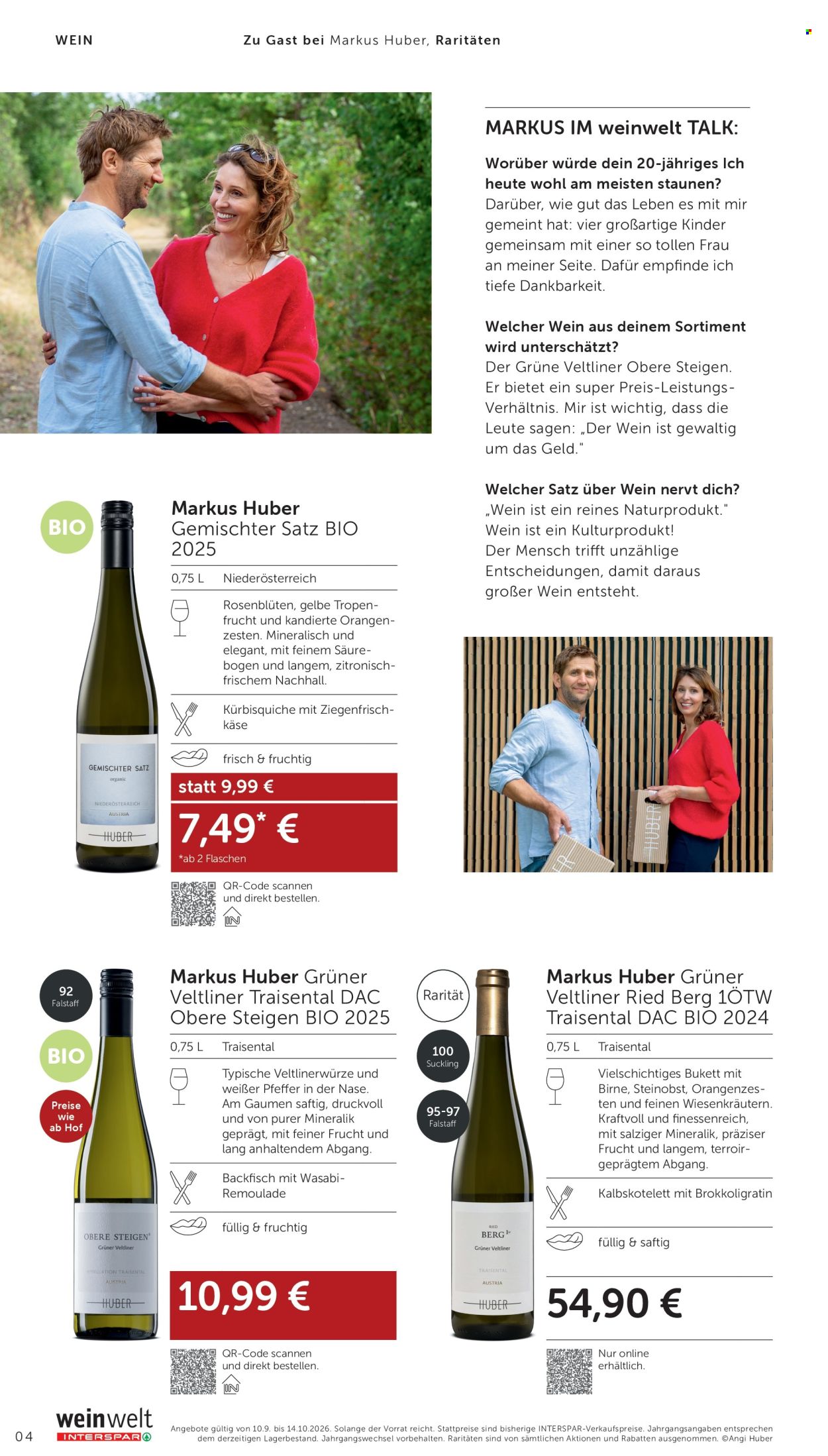 Angebote INTERSPAR - 10.9.2026 - 14.10.2026. Seite 4