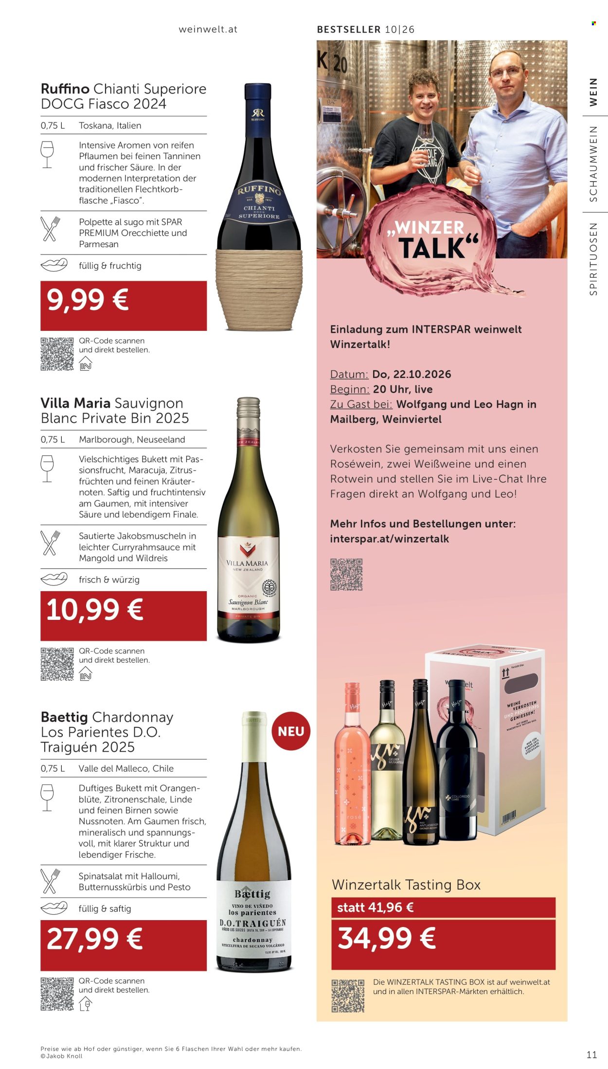 Angebote INTERSPAR - 10.9.2026 - 14.10.2026. Seite 11