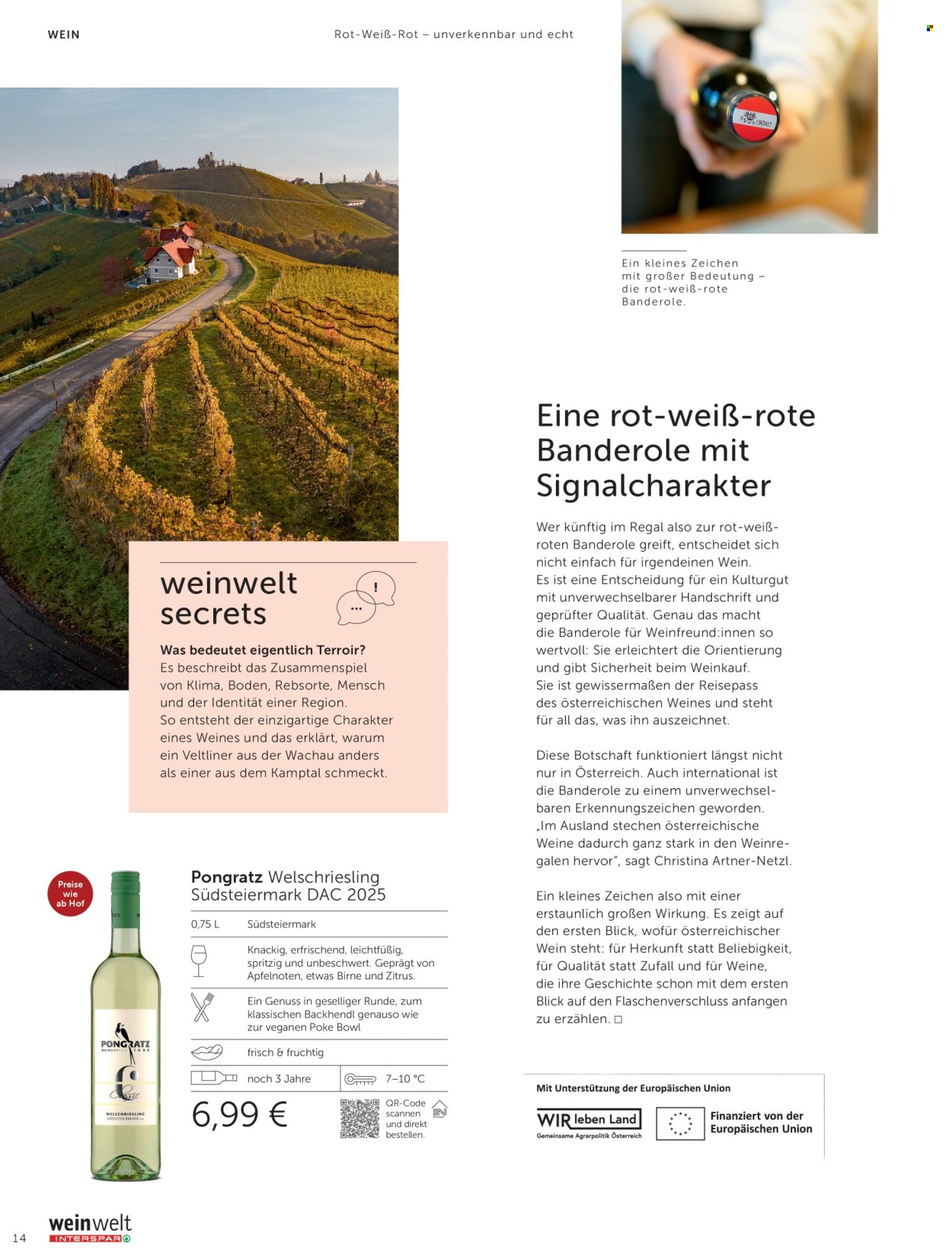 Angebote INTERSPAR - 9.9.2026 - 9.12.2026. Seite 14