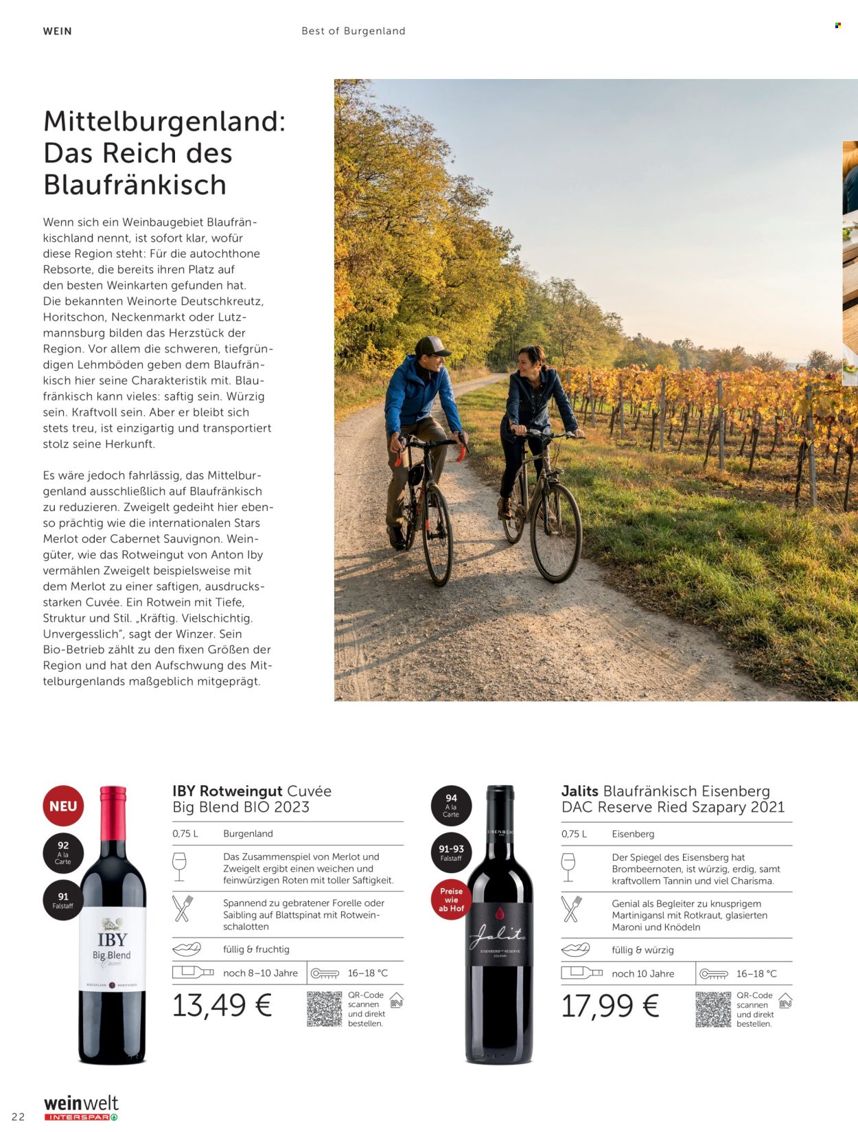 Angebote INTERSPAR - 9.9.2026 - 9.12.2026. Seite 22