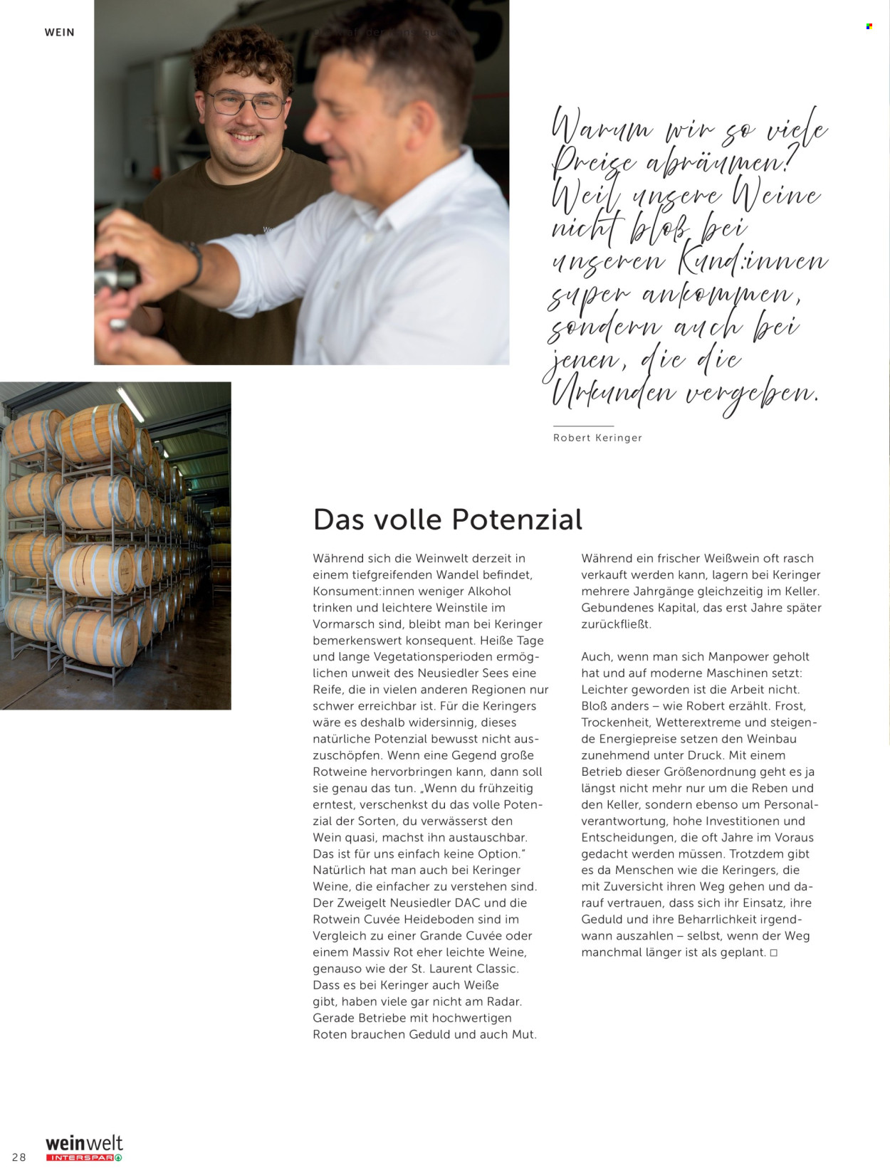 Angebote INTERSPAR - 9.9.2026 - 9.12.2026. Seite 28