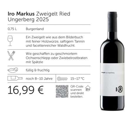 Iro Markus Zweigelt Ried Ungerberg 2025