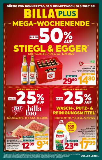 Angebote Billa Plus - 10.9.2026 - 16.9.2026.