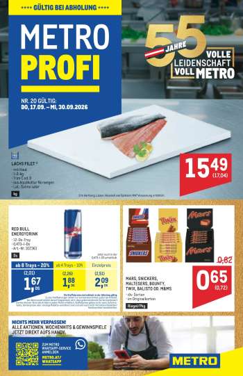 Angebote Metro - 17.9.2026 - 30.9.2026.